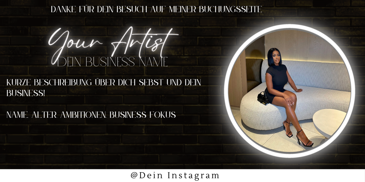 Acuity Buchunsseite Template