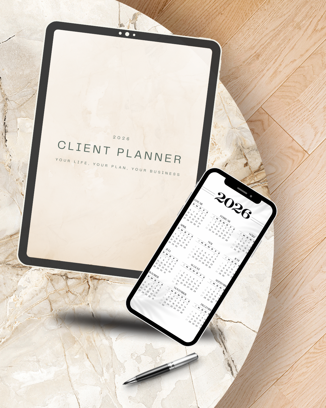 PlanPro 2026 - Digitaler Kunden- & Budget Planer