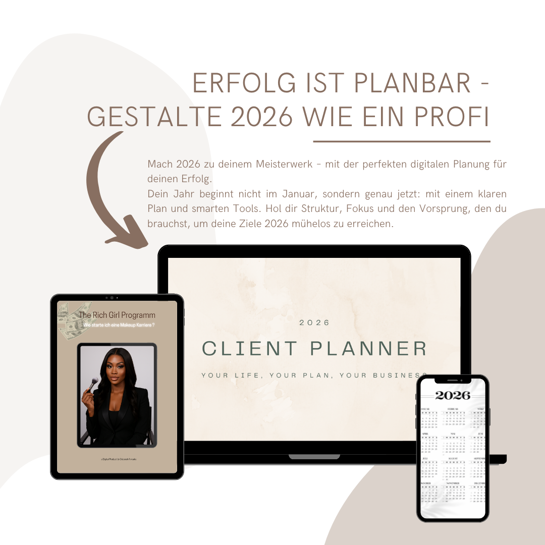 PlanPro 2026 - Digitaler Kunden- & Budget Planer